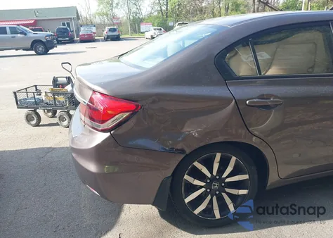 2015 Honda Civic Ex-L from USA, damaged, VIN 2HGFB2F99FH510259